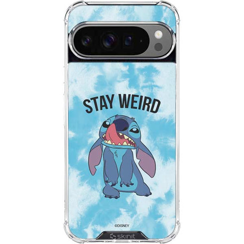 Disney Lilo and Stitch Stay Weird Google Pixel 10 Pro XL Clear Case